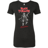 T-Shirts Vintage Black / Small Iron Throne Women's Triblend T-Shirt