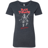 T-Shirts Vintage Navy / Small Iron Throne Women's Triblend T-Shirt