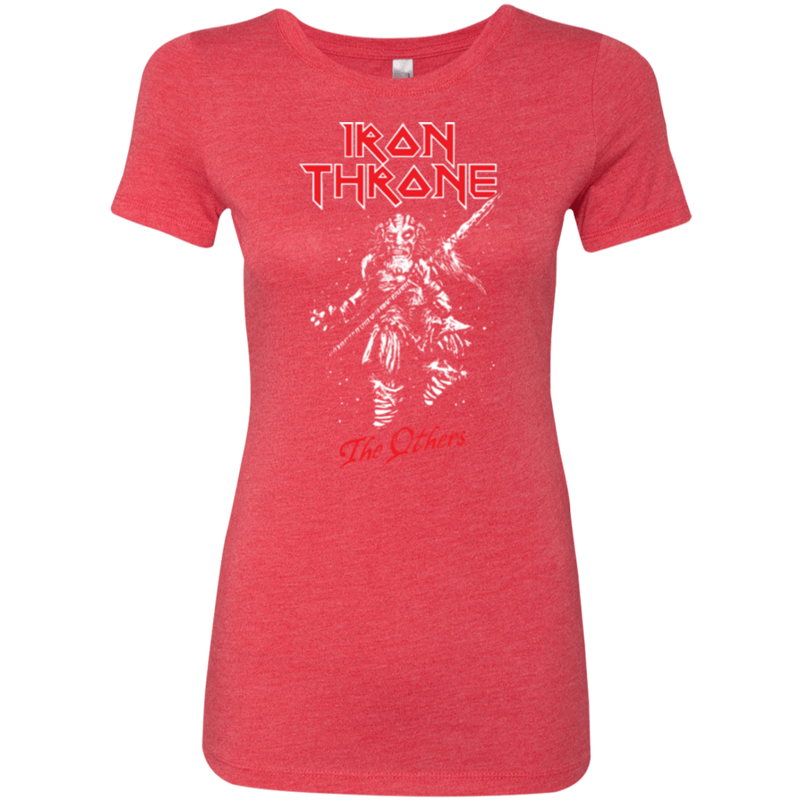 T-Shirts Vintage Red / Small Iron Throne Women's Triblend T-Shirt