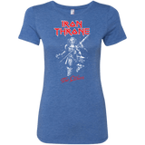 T-Shirts Vintage Royal / Small Iron Throne Women's Triblend T-Shirt