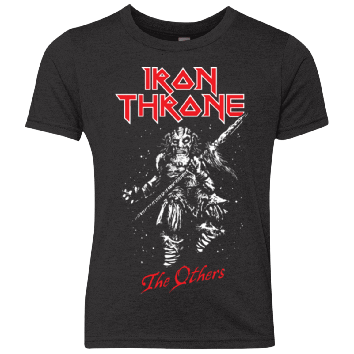 T-Shirts Vintage Black / YXS Iron Throne Youth Triblend T-Shirt