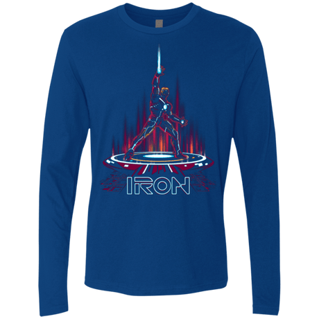 T-Shirts Royal / Small IRON TRON Men's Premium Long Sleeve
