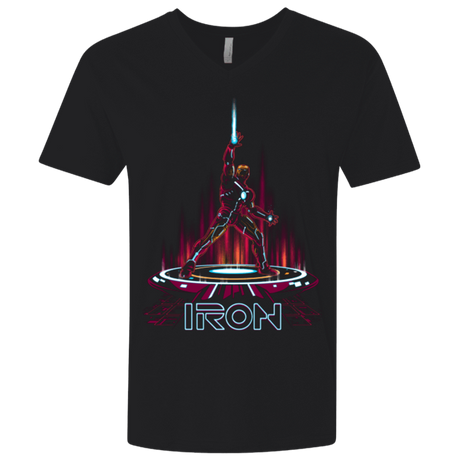 T-Shirts Black / X-Small IRON TRON Men's Premium V-Neck