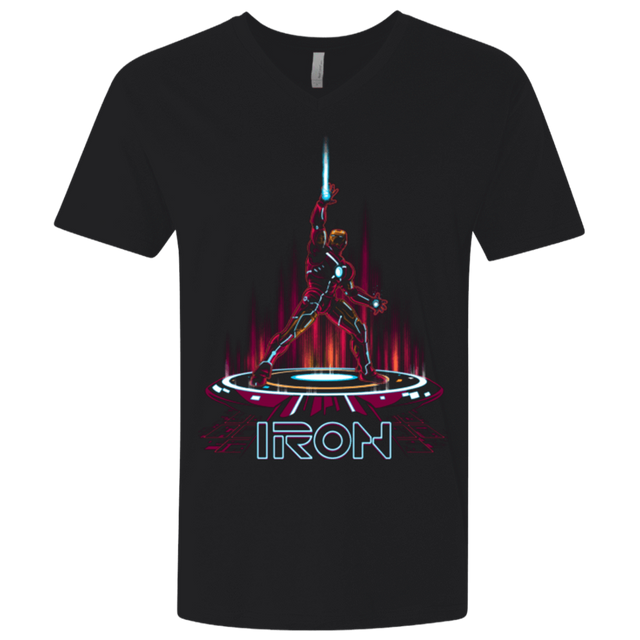 T-Shirts Black / X-Small IRON TRON Men's Premium V-Neck