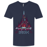 T-Shirts Midnight Navy / X-Small IRON TRON Men's Premium V-Neck