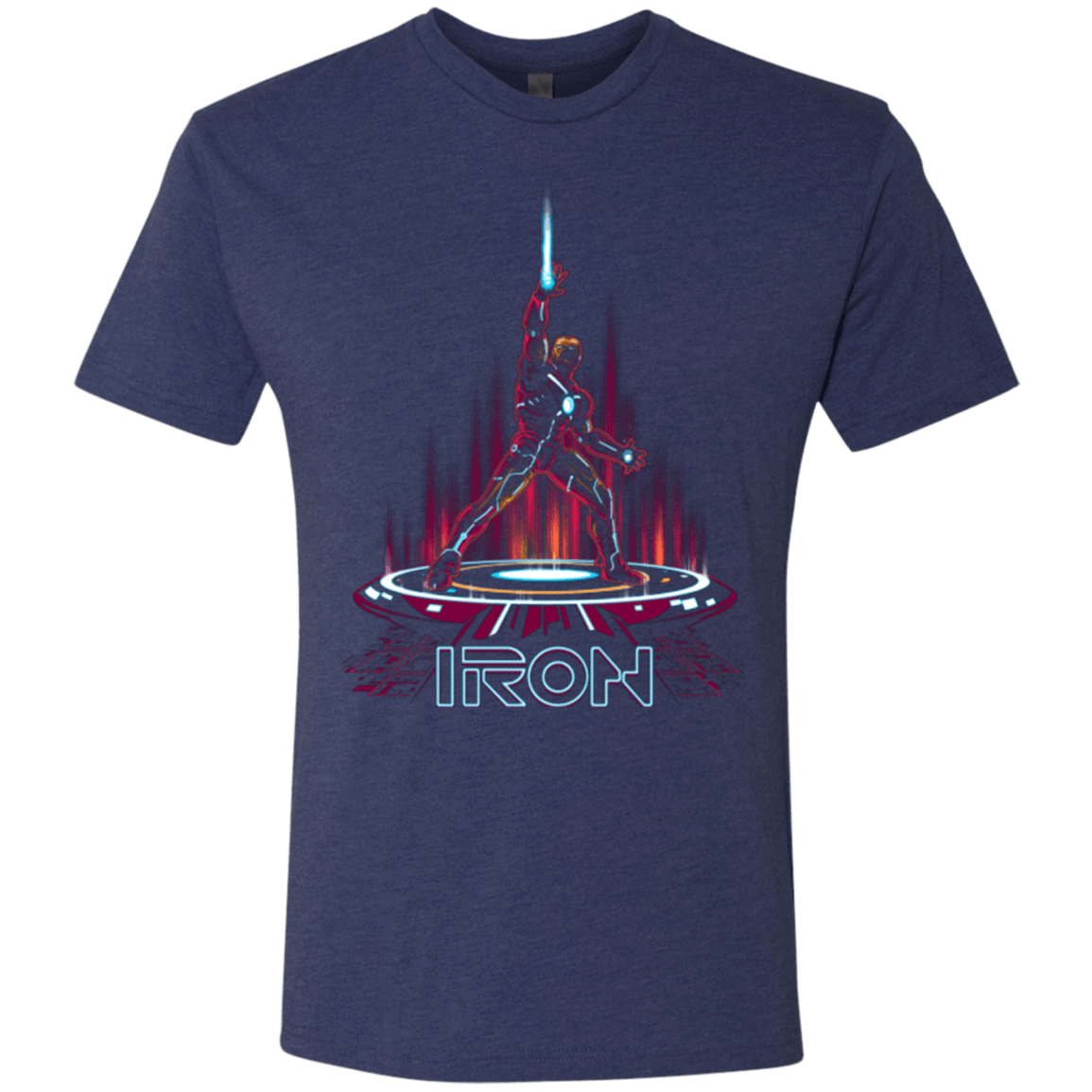 T-Shirts Vintage Navy / Small IRON TRON Men's Triblend T-Shirt