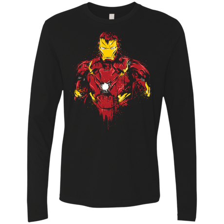 T-Shirts Black / S Iron Warrior Men's Premium Long Sleeve
