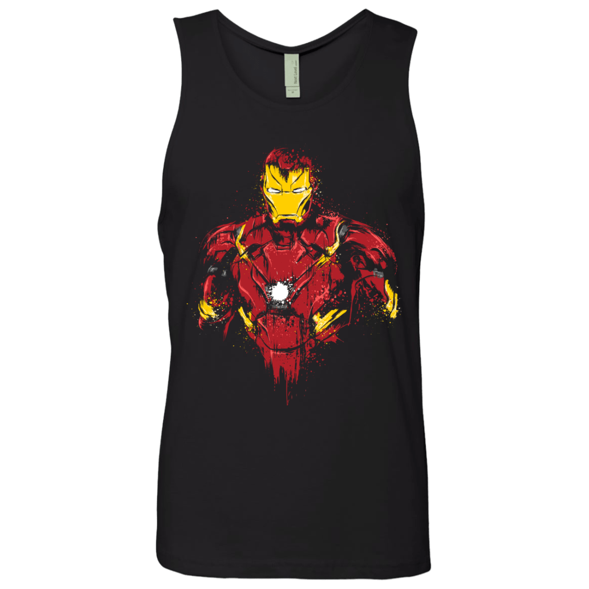 T-Shirts Black / S Iron Warrior Men's Premium Tank Top