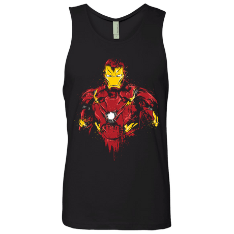 T-Shirts Black / S Iron Warrior Men's Premium Tank Top