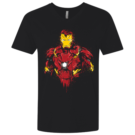 T-Shirts Black / X-Small Iron Warrior Men's Premium V-Neck