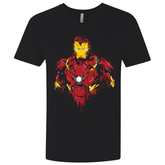 T-Shirts Black / X-Small Iron Warrior Men's Premium V-Neck