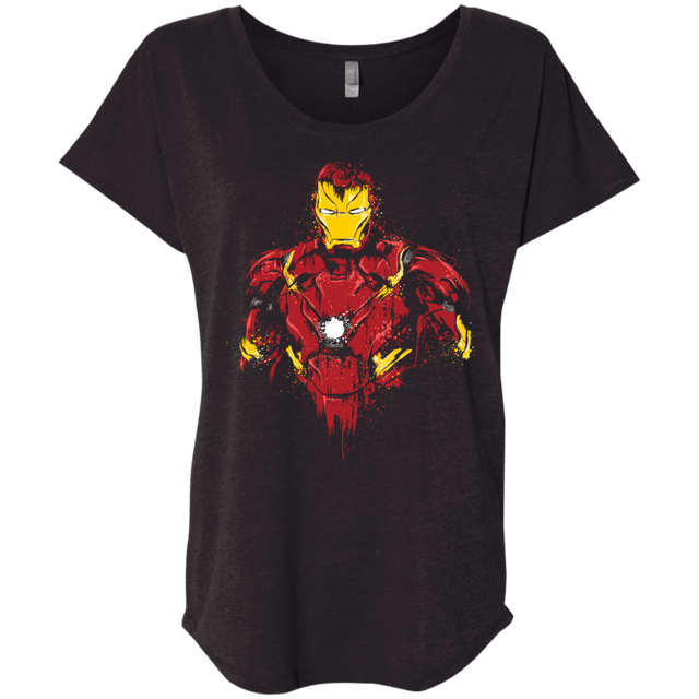 T-Shirts Vintage Black / X-Small Iron Warrior Triblend Dolman Sleeve