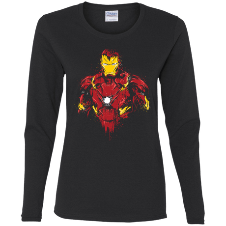 T-Shirts Black / S Iron Warrior Women's Long Sleeve T-Shirt