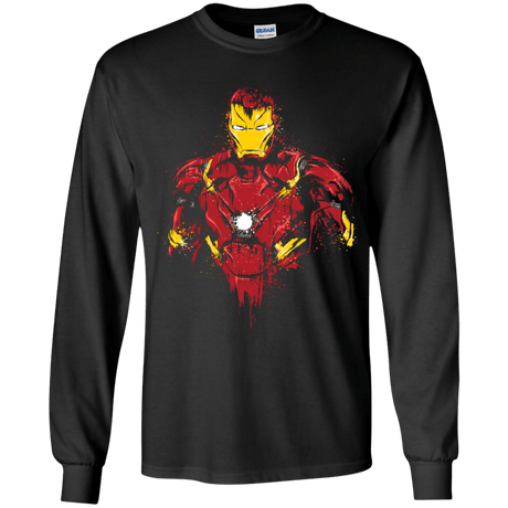 T-Shirts Black / YS Iron Warrior Youth Long Sleeve T-Shirt