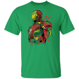 T-Shirts Irish Green / S Iron Watercolor T-Shirt