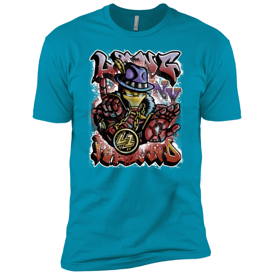 T-Shirts Turquoise / YXS Ironman Long Island Boys Premium T-Shirt