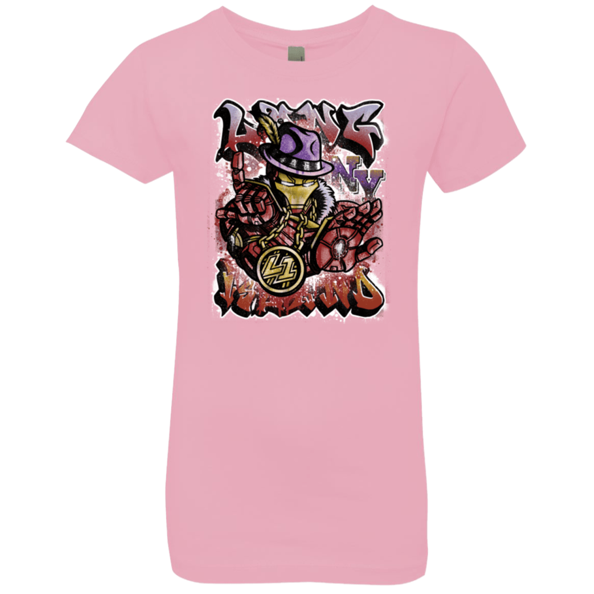 T-Shirts Light Pink / YXS Ironman Long Island Girls Premium T-Shirt