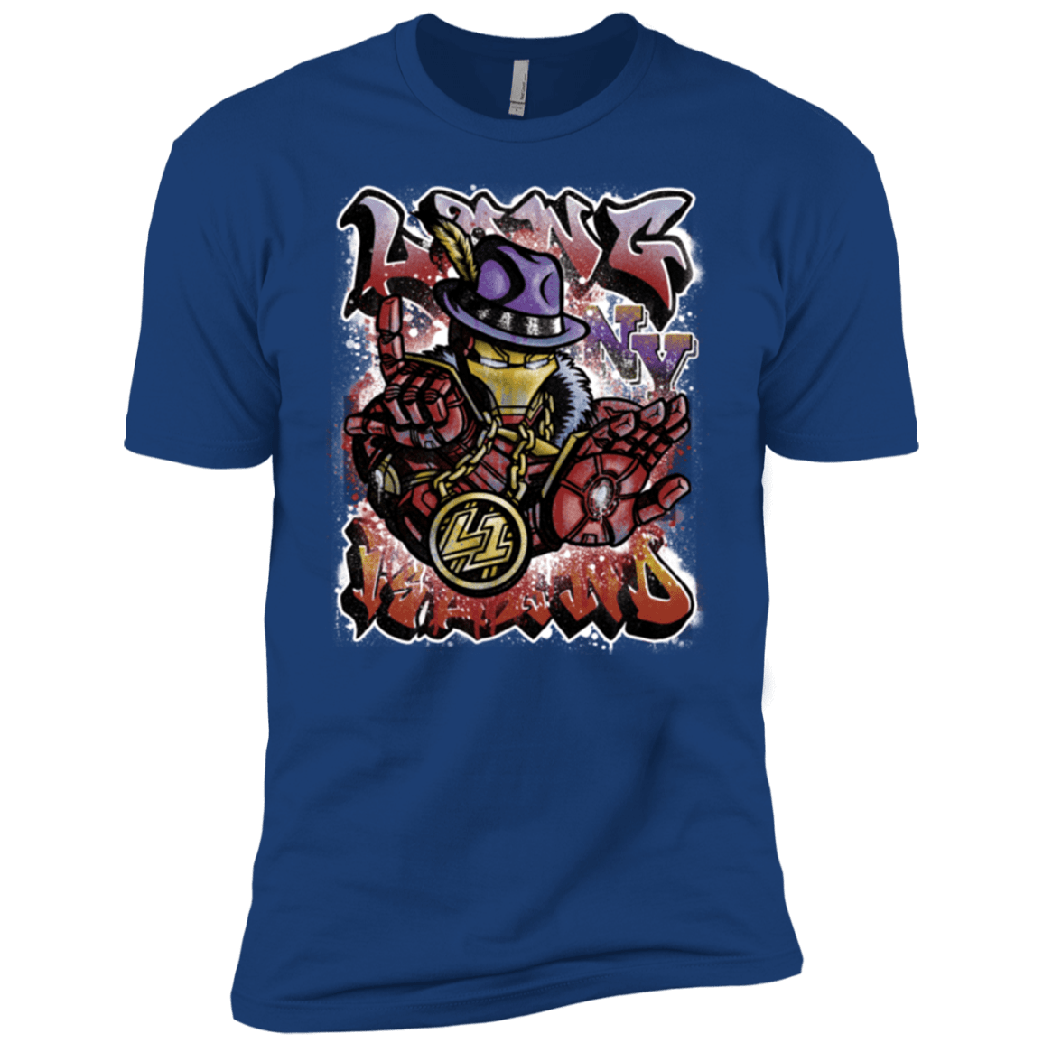 T-Shirts Royal / X-Small Ironman Long Island Men's Premium T-Shirt