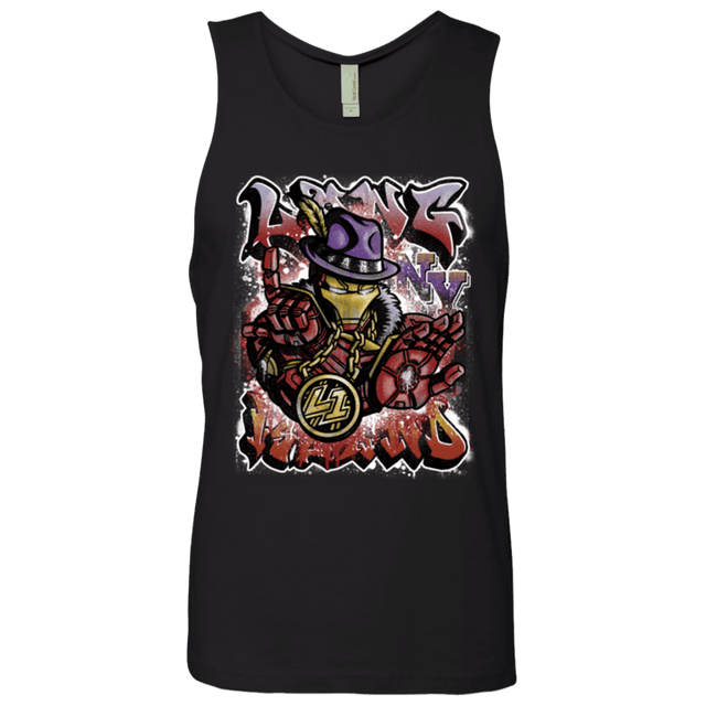 T-Shirts Black / Small Ironman Long Island Men's Premium Tank Top