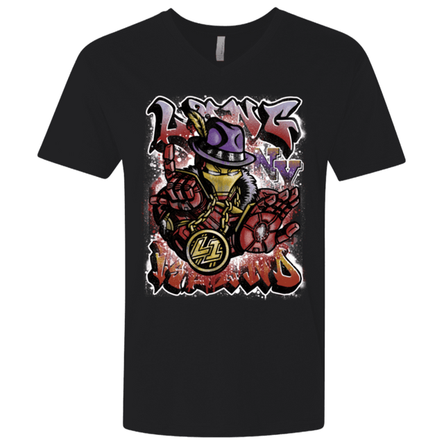 T-Shirts Black / X-Small Ironman Long Island Men's Premium V-Neck