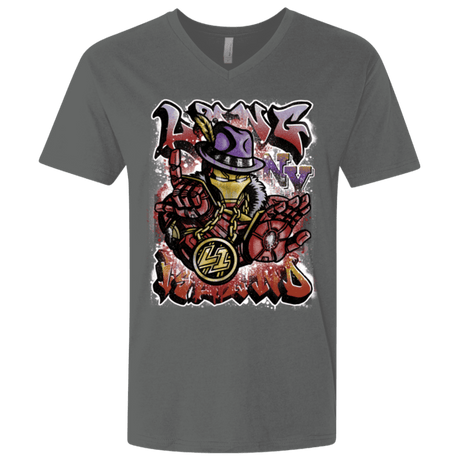 T-Shirts Heavy Metal / X-Small Ironman Long Island Men's Premium V-Neck