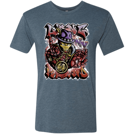 T-Shirts Indigo / Small Ironman Long Island Men's Triblend T-Shirt