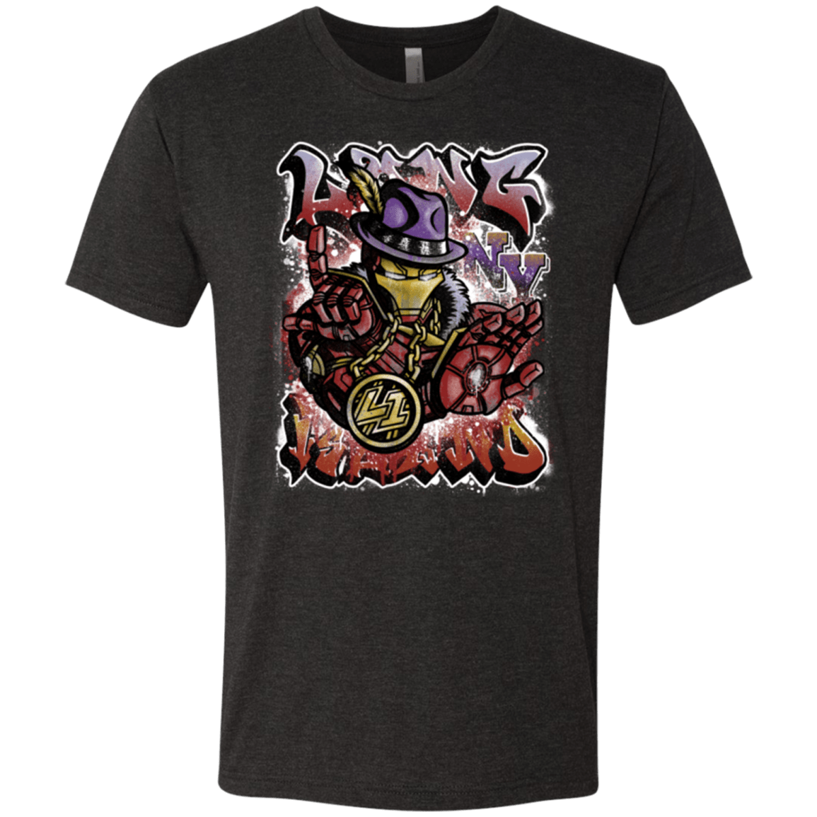 T-Shirts Vintage Black / Small Ironman Long Island Men's Triblend T-Shirt