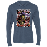 T-Shirts Indigo / X-Small Ironman Long Island Triblend Long Sleeve Hoodie Tee