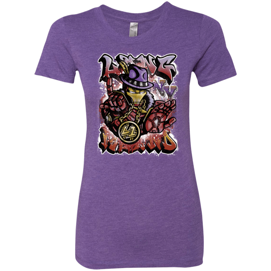 T-Shirts Purple Rush / Small Ironman Long Island Women's Triblend T-Shirt