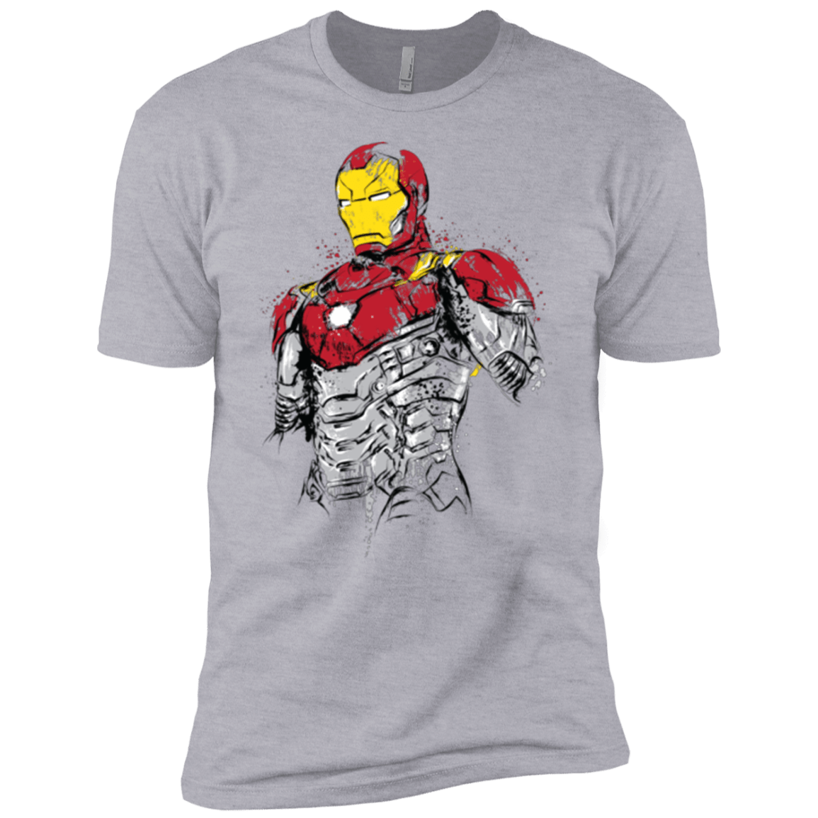 T-Shirts Heather Grey / YXS Ironman - Mark XLVII Armor Boys Premium T-Shirt
