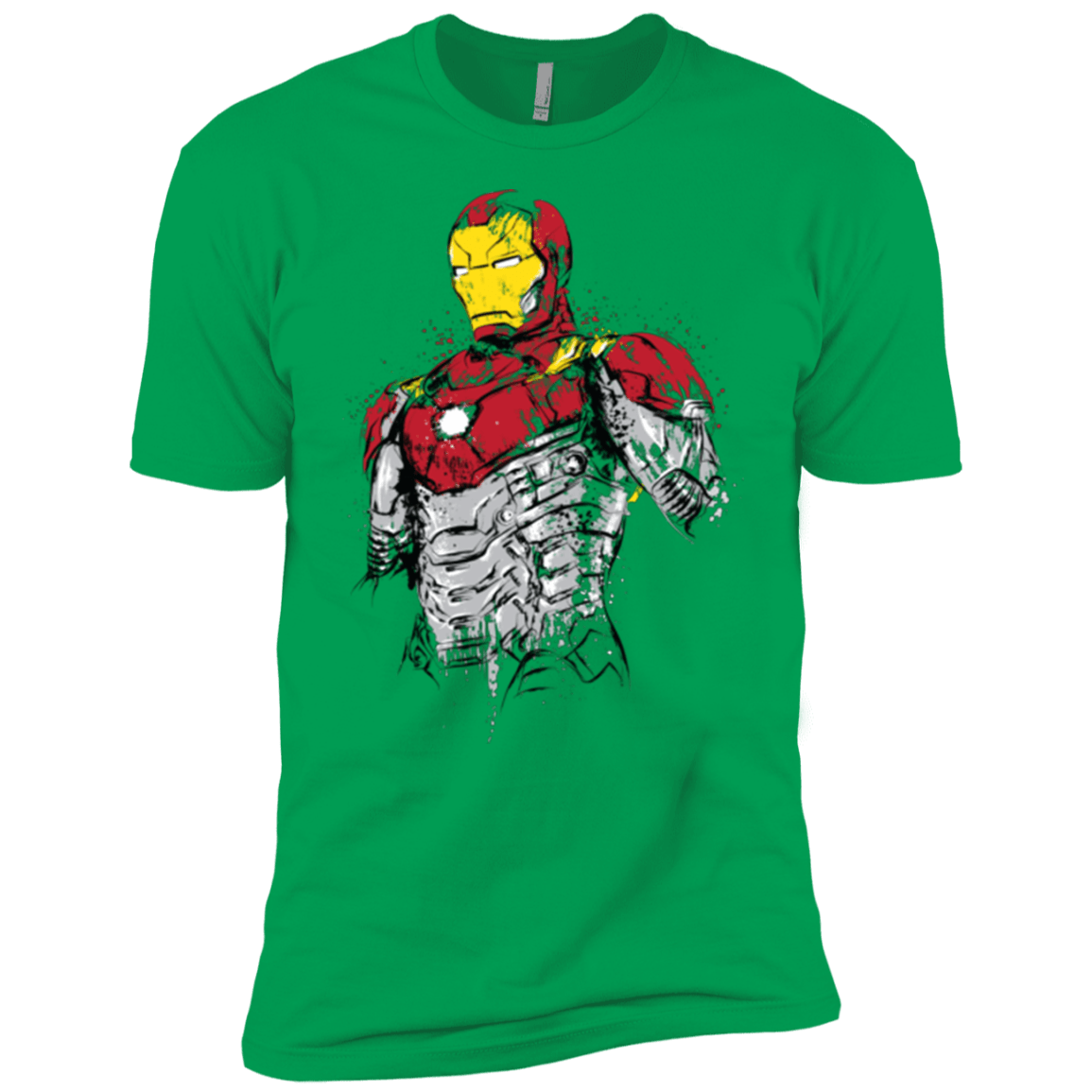 T-Shirts Kelly Green / YXS Ironman - Mark XLVII Armor Boys Premium T-Shirt