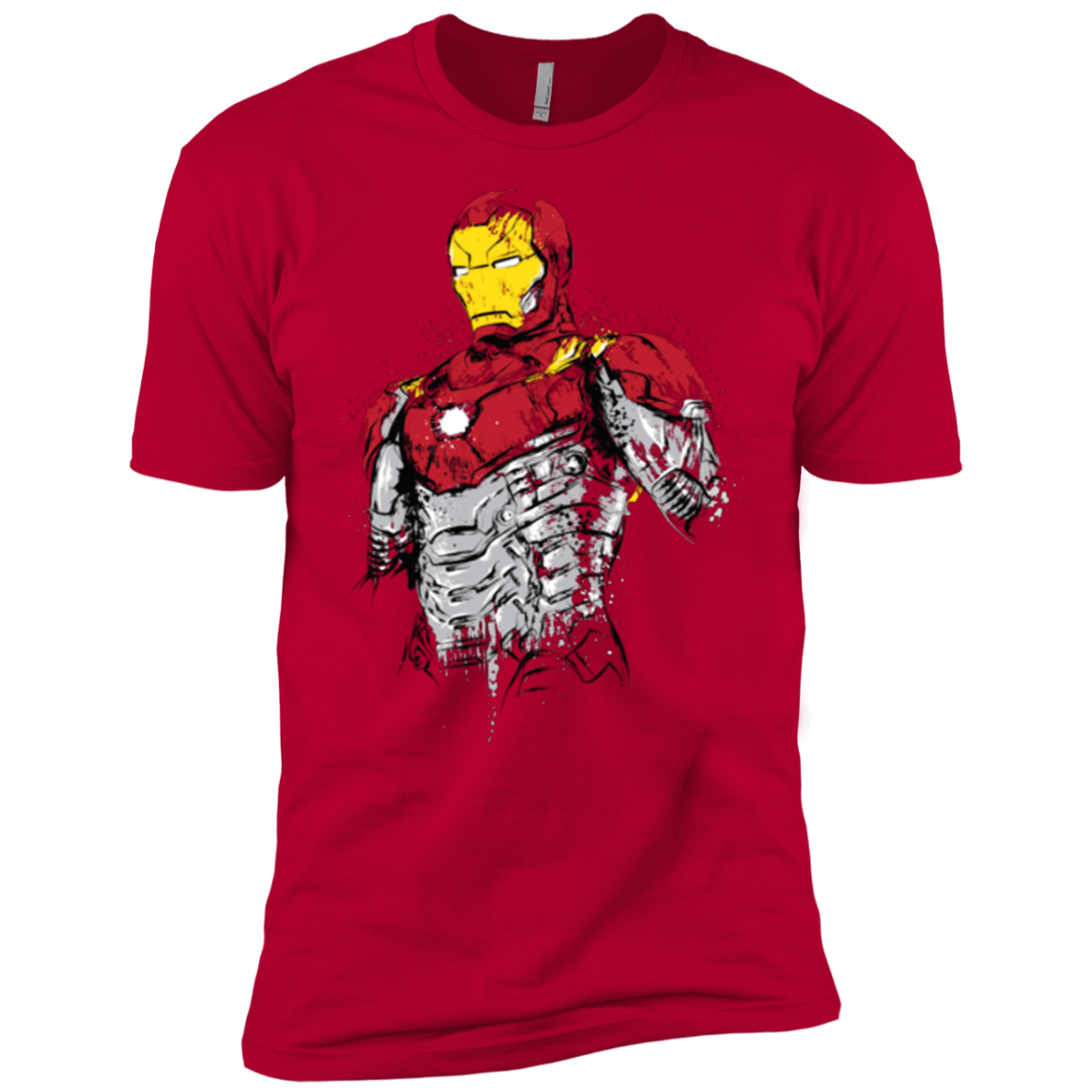 T-Shirts Red / YXS Ironman - Mark XLVII Armor Boys Premium T-Shirt