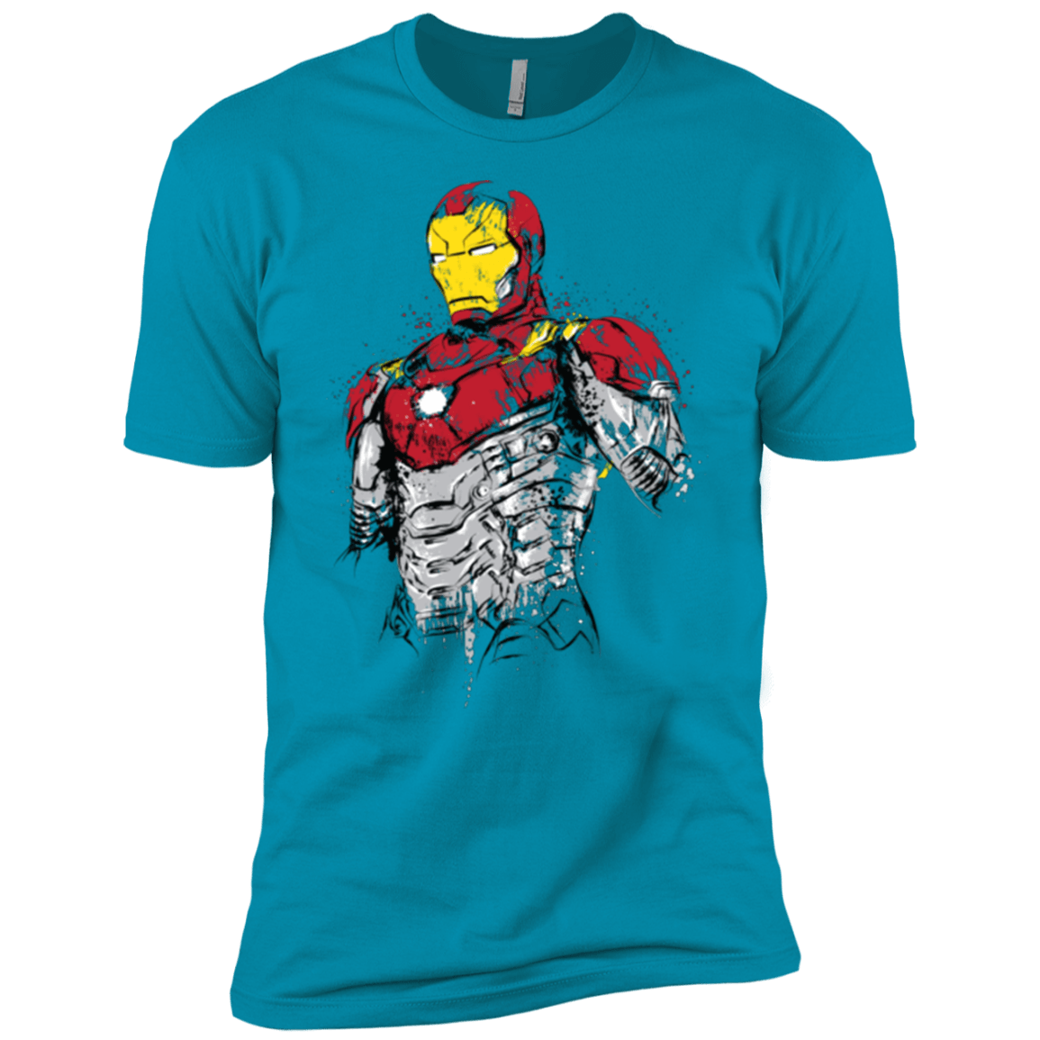 T-Shirts Turquoise / YXS Ironman - Mark XLVII Armor Boys Premium T-Shirt