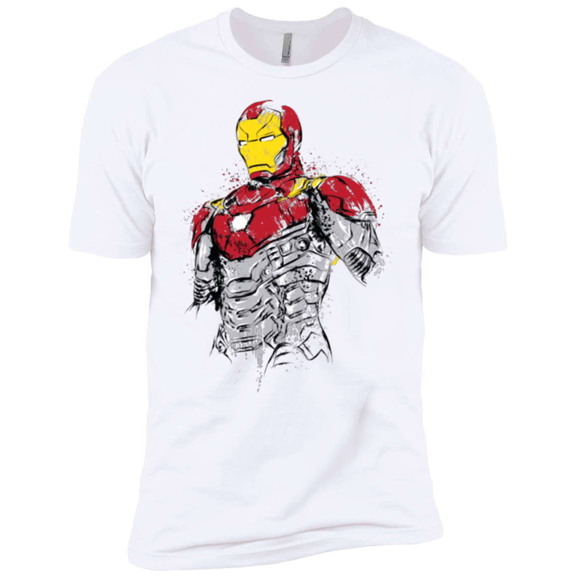T-Shirts White / YXS Ironman - Mark XLVII Armor Boys Premium T-Shirt