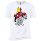 T-Shirts White / YXS Ironman - Mark XLVII Armor Boys Premium T-Shirt