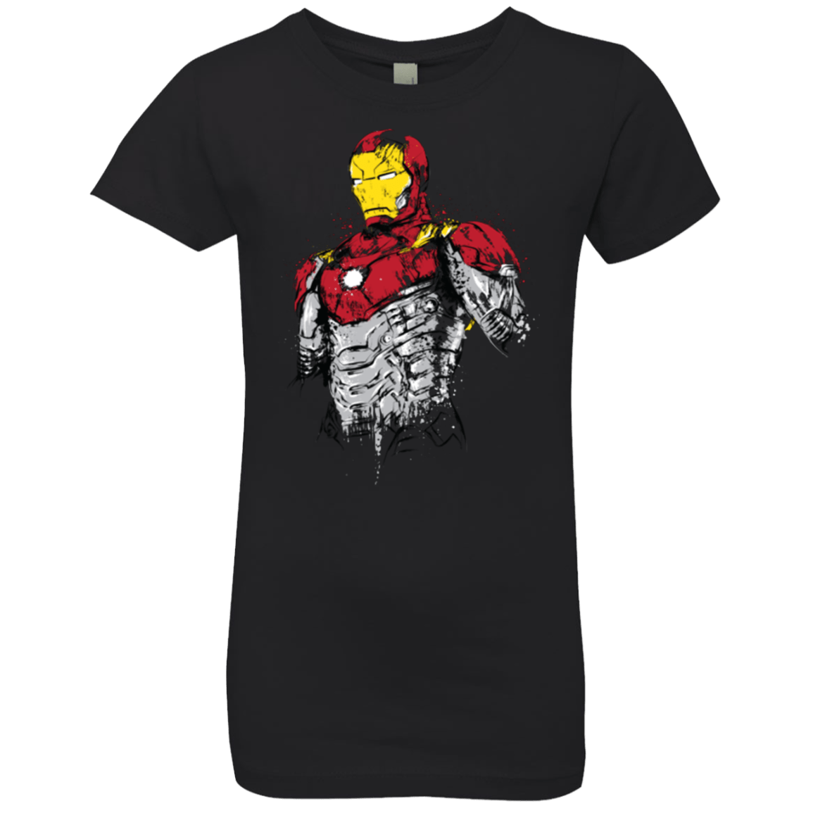 T-Shirts Black / YXS Ironman - Mark XLVII Armor Girls Premium T-Shirt
