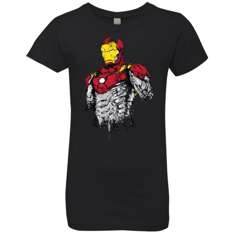 T-Shirts Black / YXS Ironman - Mark XLVII Armor Girls Premium T-Shirt