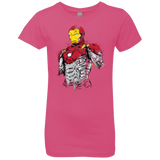 T-Shirts Hot Pink / YXS Ironman - Mark XLVII Armor Girls Premium T-Shirt