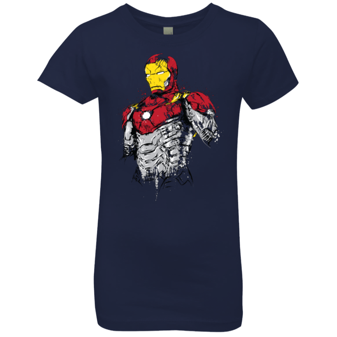T-Shirts Midnight Navy / YXS Ironman - Mark XLVII Armor Girls Premium T-Shirt