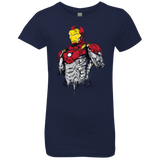 T-Shirts Midnight Navy / YXS Ironman - Mark XLVII Armor Girls Premium T-Shirt