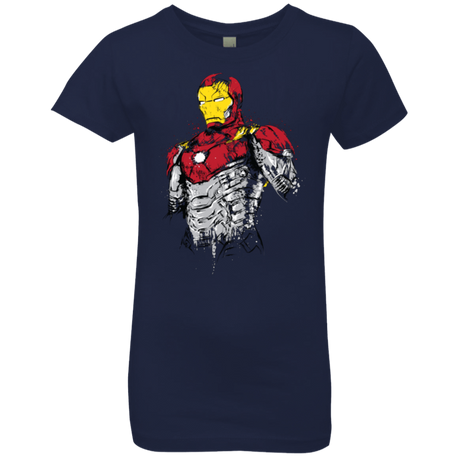 T-Shirts Midnight Navy / YXS Ironman - Mark XLVII Armor Girls Premium T-Shirt