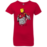 T-Shirts Red / YXS Ironman - Mark XLVII Armor Girls Premium T-Shirt