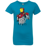 T-Shirts Turquoise / YXS Ironman - Mark XLVII Armor Girls Premium T-Shirt
