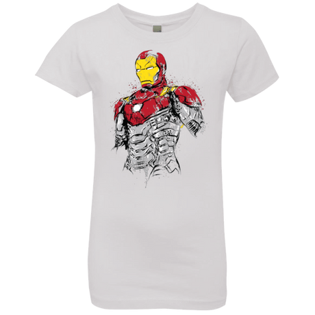 T-Shirts White / YXS Ironman - Mark XLVII Armor Girls Premium T-Shirt