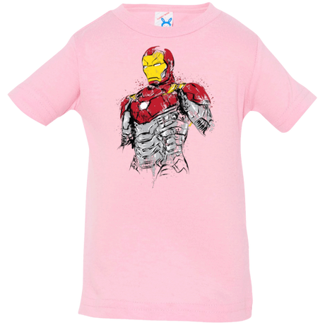 T-Shirts Pink / 6 Months Ironman - Mark XLVII Armor Infant Premium T-Shirt
