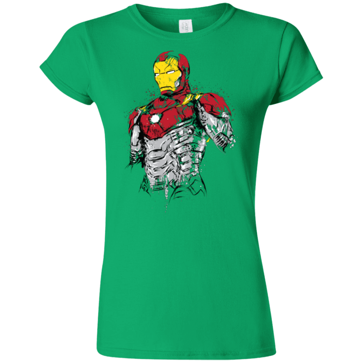 T-Shirts Irish Green / S Ironman - Mark XLVII Armor Junior Slimmer-Fit T-Shirt
