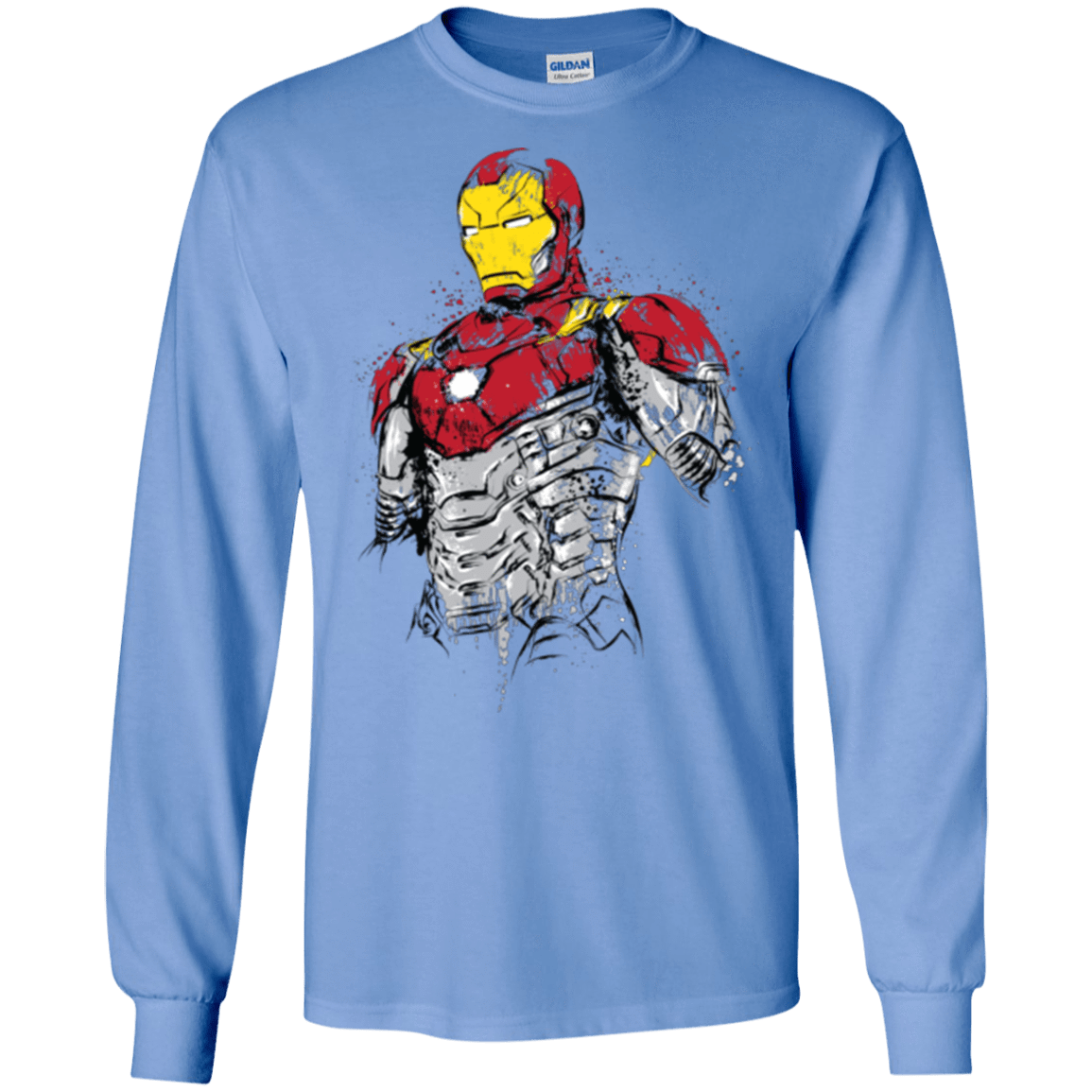 T-Shirts Carolina Blue / S Ironman - Mark XLVII Armor Men's Long Sleeve T-Shirt