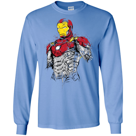 T-Shirts Carolina Blue / S Ironman - Mark XLVII Armor Men's Long Sleeve T-Shirt