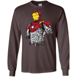 T-Shirts Dark Chocolate / S Ironman - Mark XLVII Armor Men's Long Sleeve T-Shirt