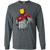 T-Shirts Dark Heather / S Ironman - Mark XLVII Armor Men's Long Sleeve T-Shirt